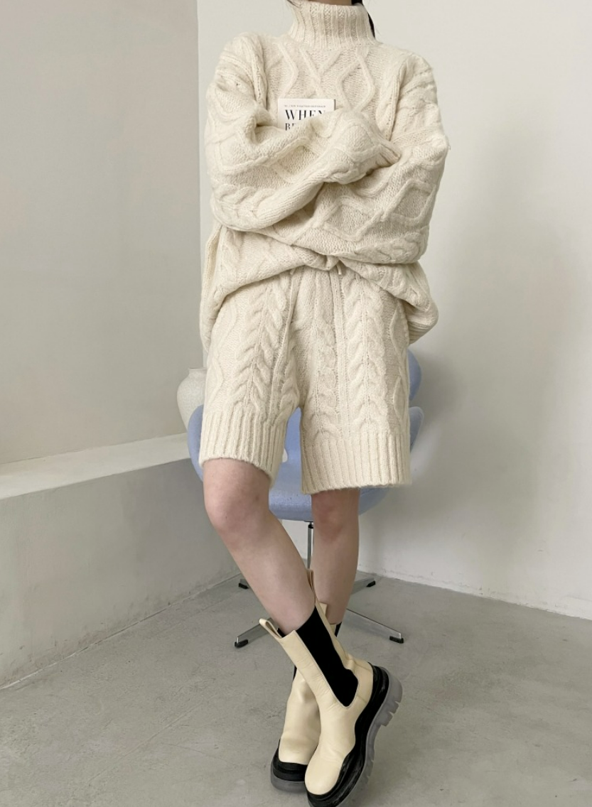 Cable knit setup