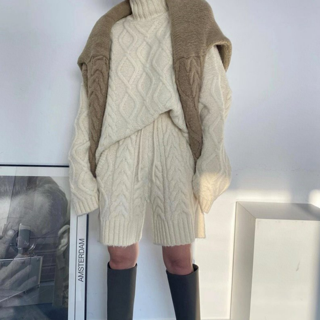 Cable knit setup