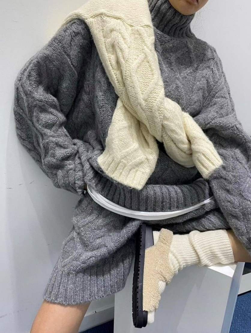 Cable knit setup