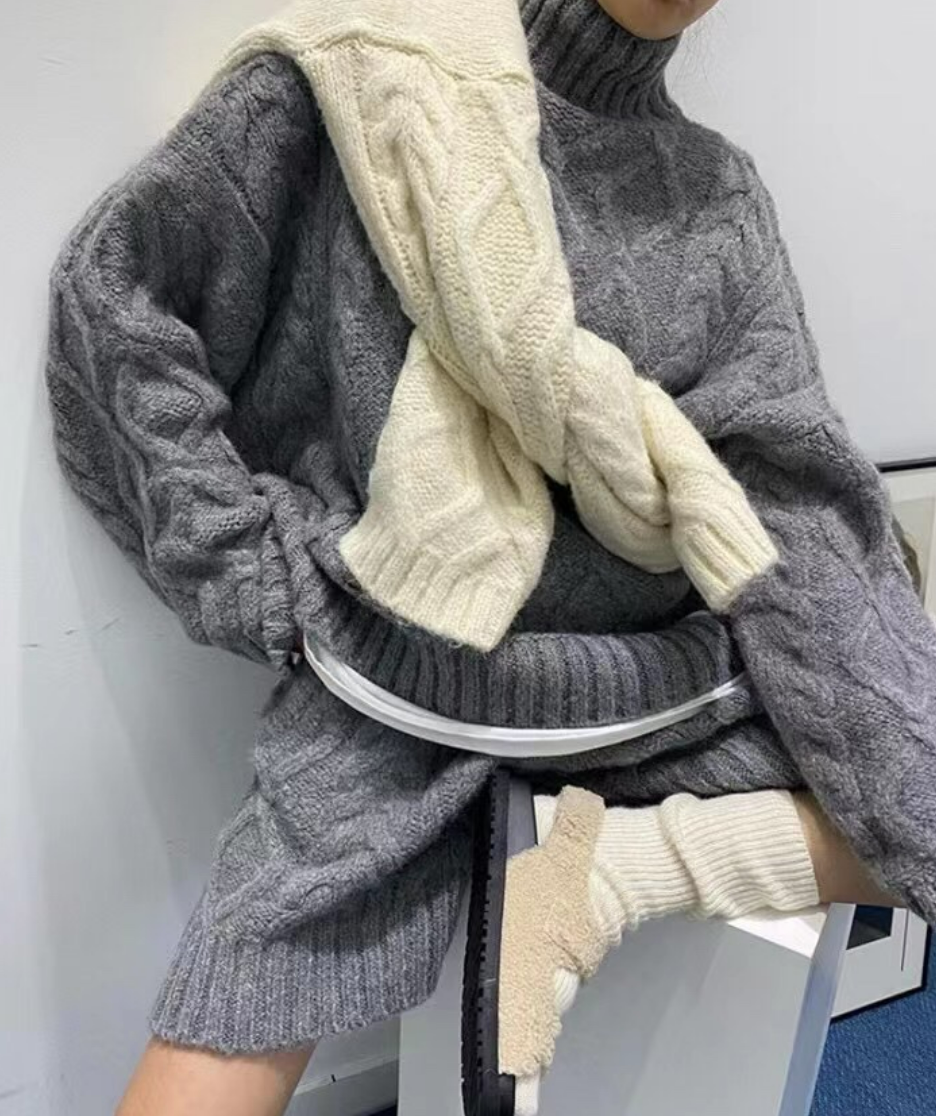 Cable knit setup