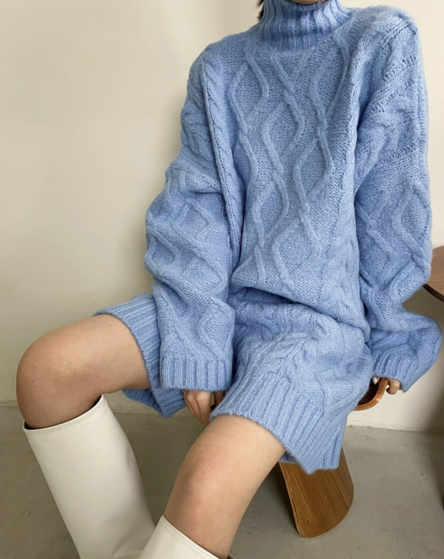 Cable knit setup