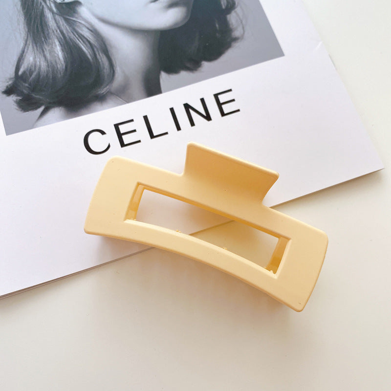 Matte hair clip