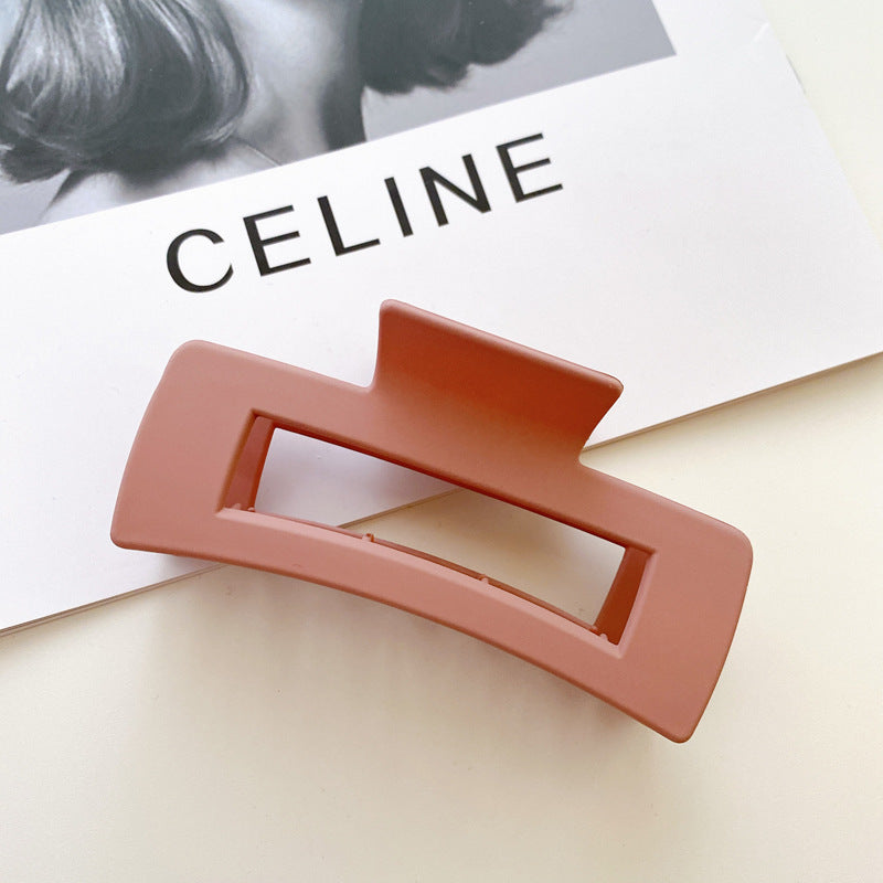 Matte hair clip