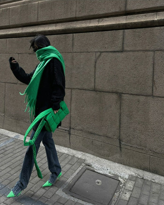 Simple big scarf