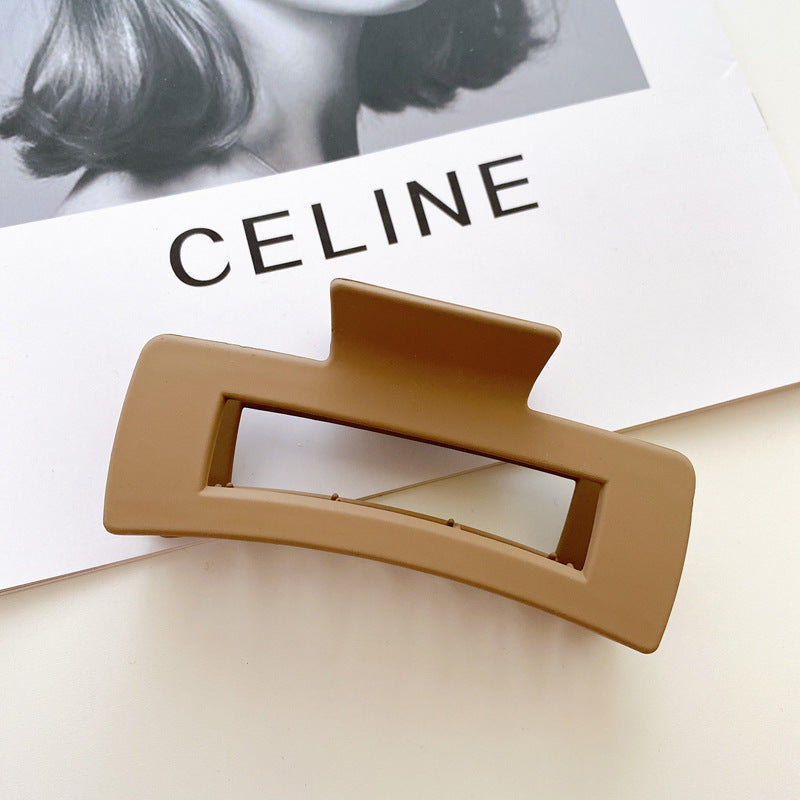 Matte hair clip