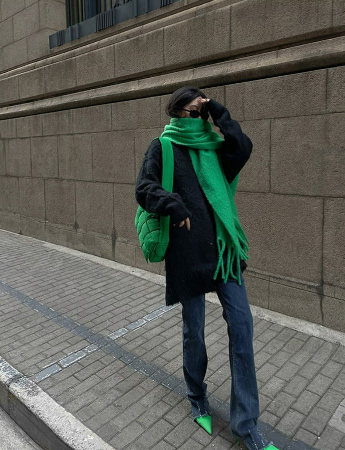 Simple big scarf