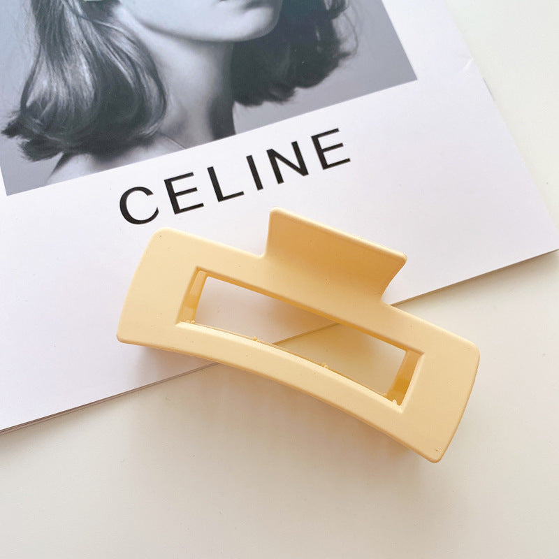 Matte hair clip