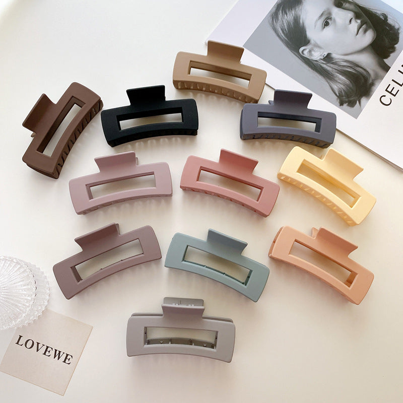 Matte hair clip