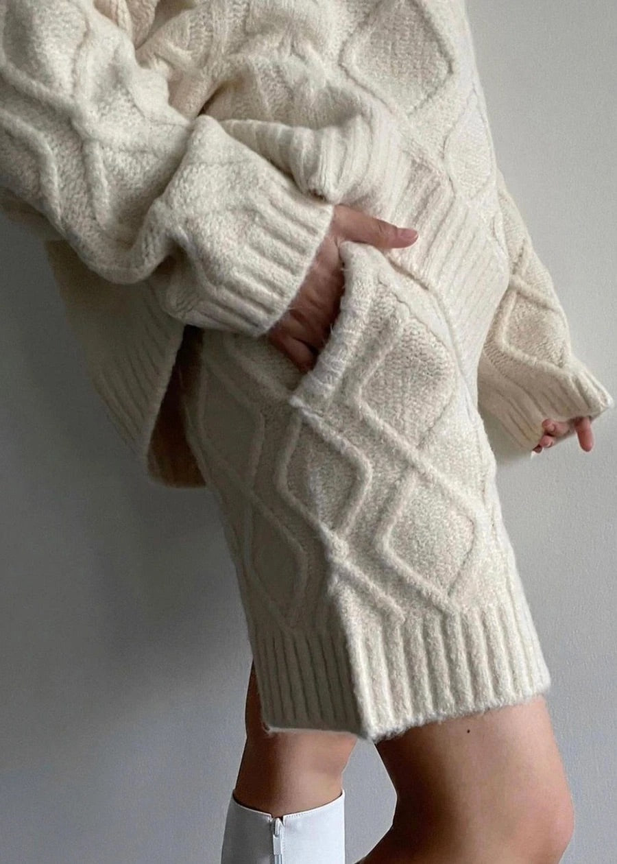 Cable knit setup
